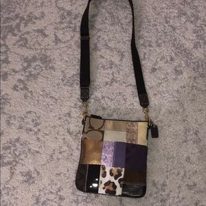 COACH multi-color crossbody